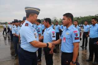   Staf Penerangan Rsn, Dodo Saputra Naik Pangkat Bersama 80 Personil Lainnya  