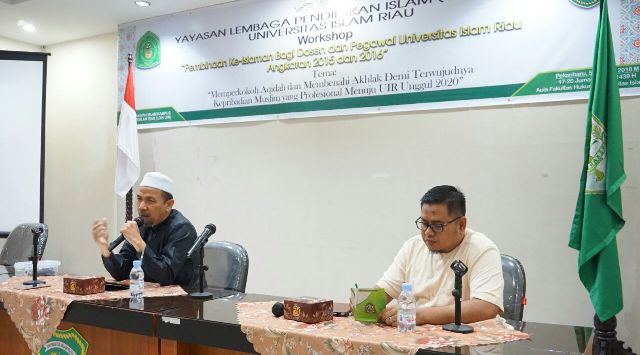 90 Dosen dan Pegawai UIR Ikuti Workshp Pembinaan Keislaman LDIK