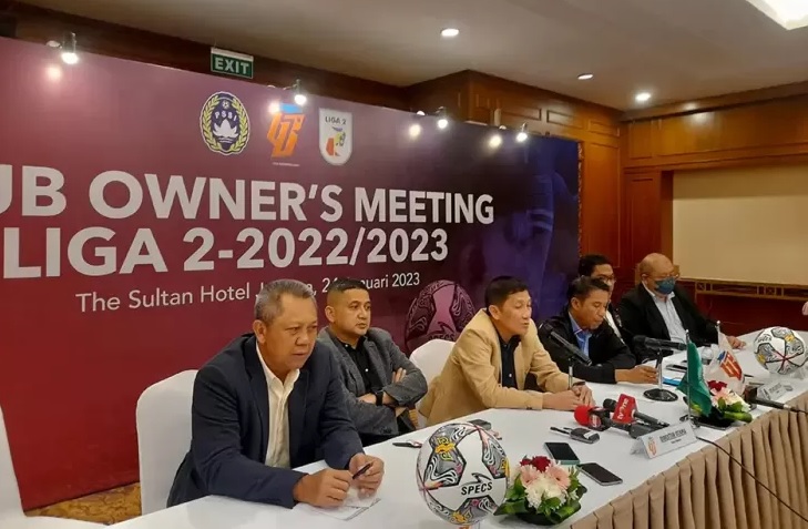 15 Klub Putuskan Kompetisi Liga 2 Musim 2022/2023 Dilanjutkan 24 Februari 2023